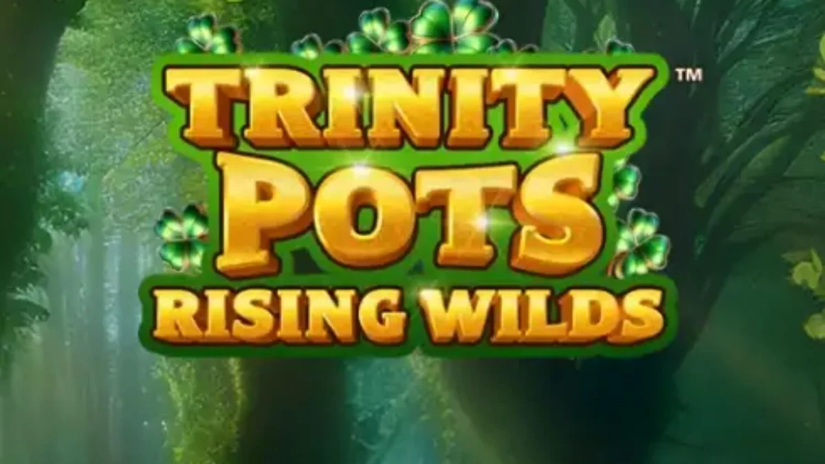 Visual vibrante e festivo do slot Trinity Pots Rising Wilds com tema irlandês